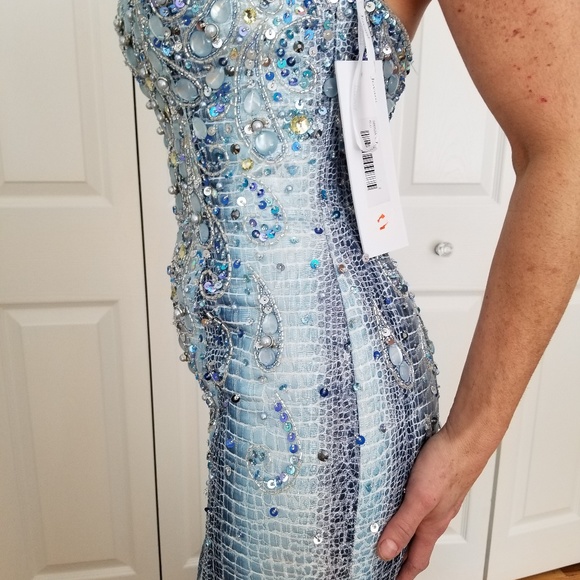 NWT Jovani Mermaid Gown - Picture 6 of 8